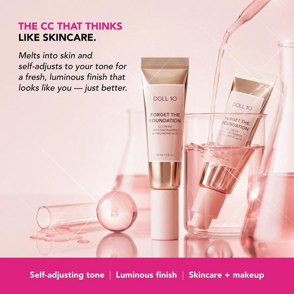 Doll 10 Forget The Foundation CC Cream With Niacinamide & Hyaluronic Acid #4