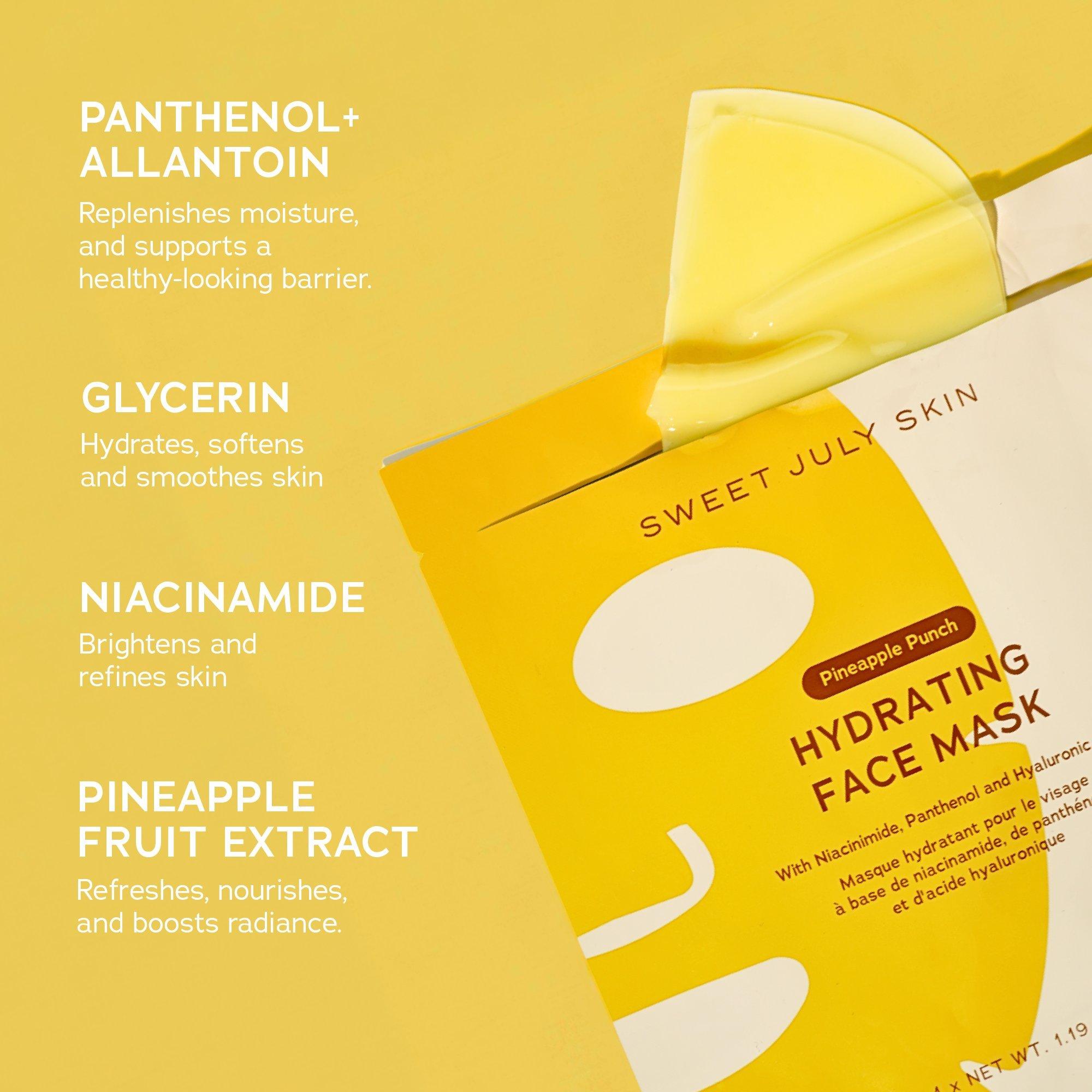 Увлажняющая маска для лица Sweet July Skin Pineapple Punch — фото 4