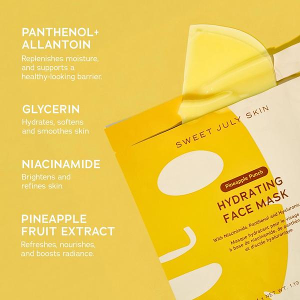 Sweet July Skin Pineapple Punch Hydrating Face Mask #4