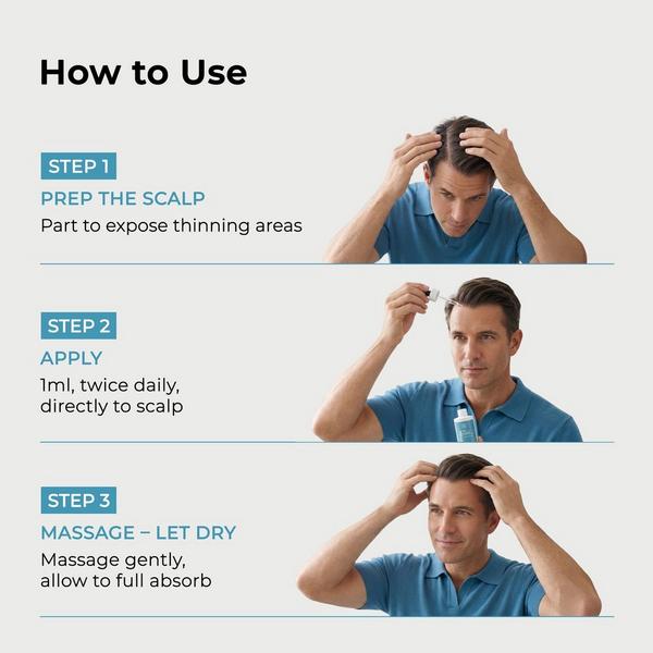 Hairmax Men's Extra Strength 5% Minoxidil Hair Growth #7