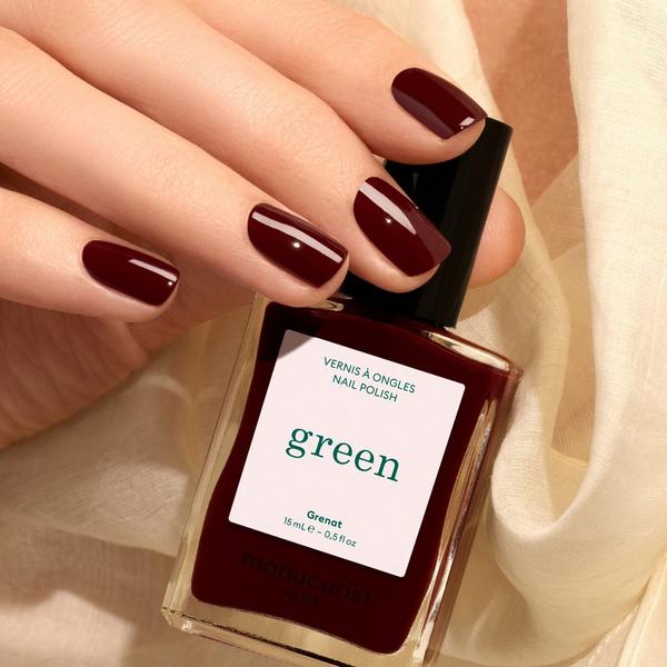 Manucurist Green Nail Polish, Quick Dry, Non-Toxic Nail Polish with Gel-Like Finish #4