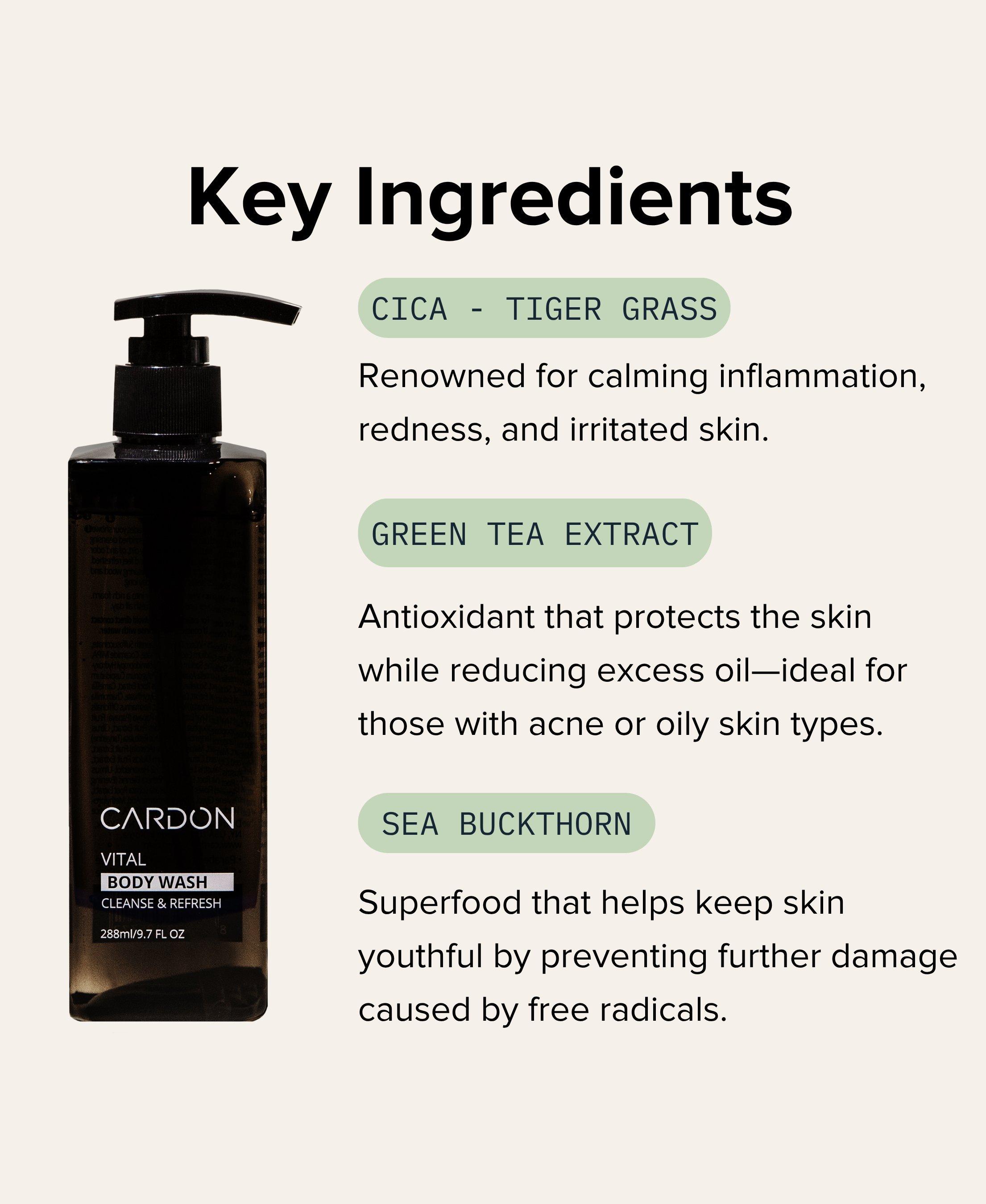 Гель для душа Cardon Skincare Vital — фото 3