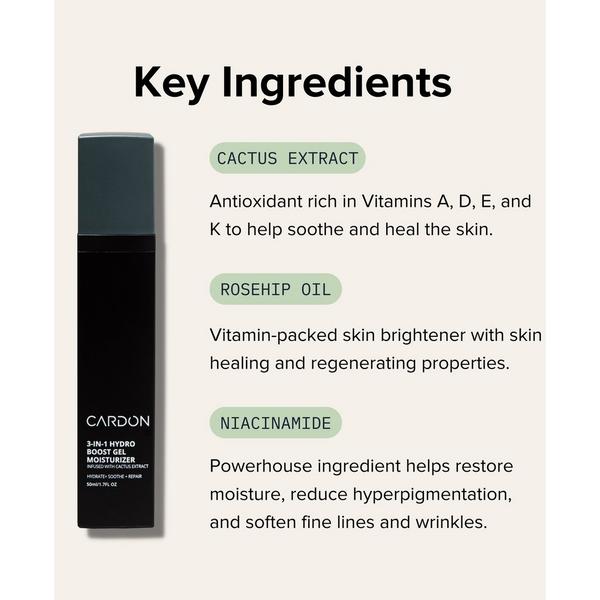 Cardon Skincare 3-in-1 Hydro Boost Gel Moisturizer #3