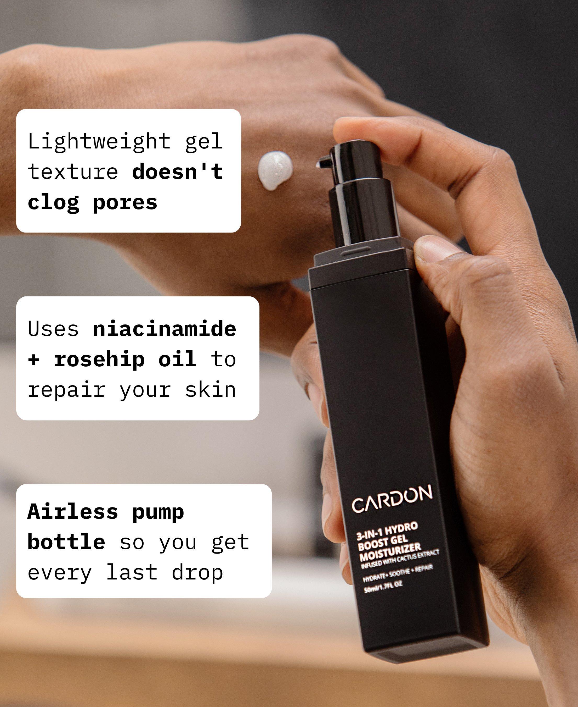 Увлажняющий гель-крем для лица Cardon Skincare Hydro Boost 3-в-1 — фото 4
