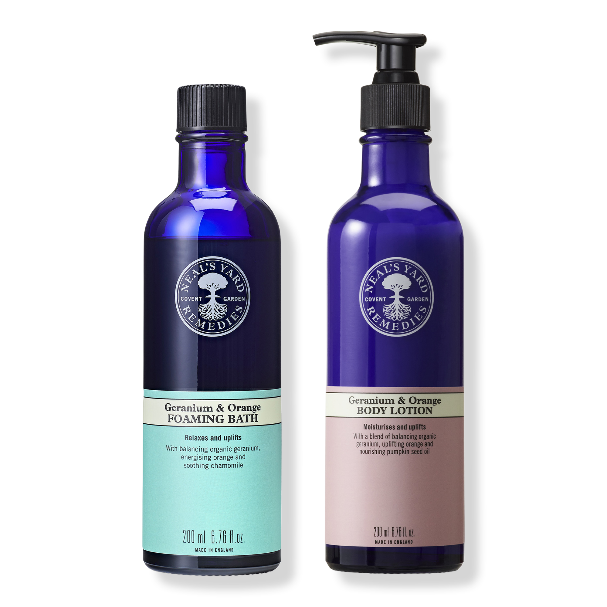 Neal's Yard Remedies Organic Geranium & Orange Bath & Body Essentials #1