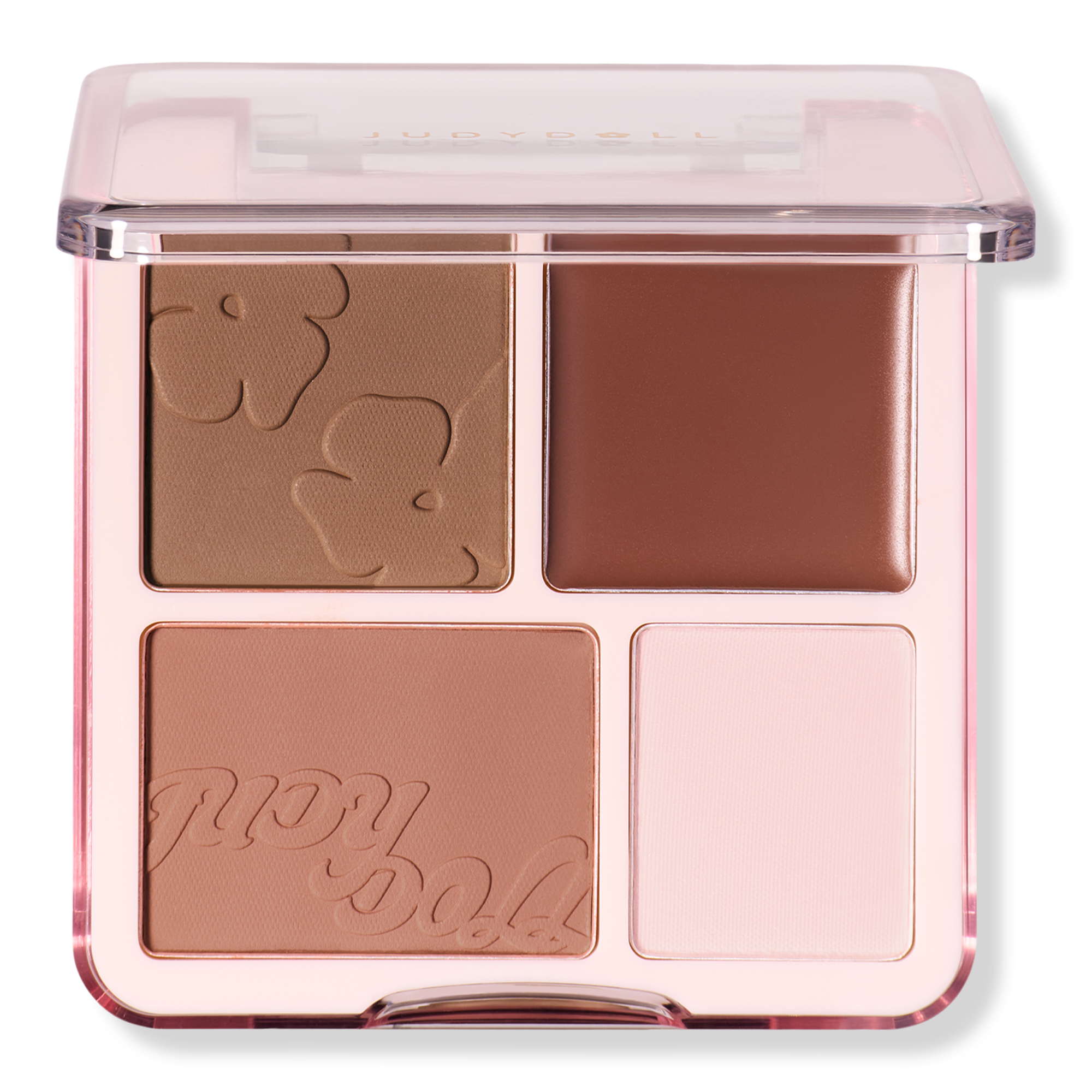 JudyDoll 2 in 1 Blush Highlight Palette #1