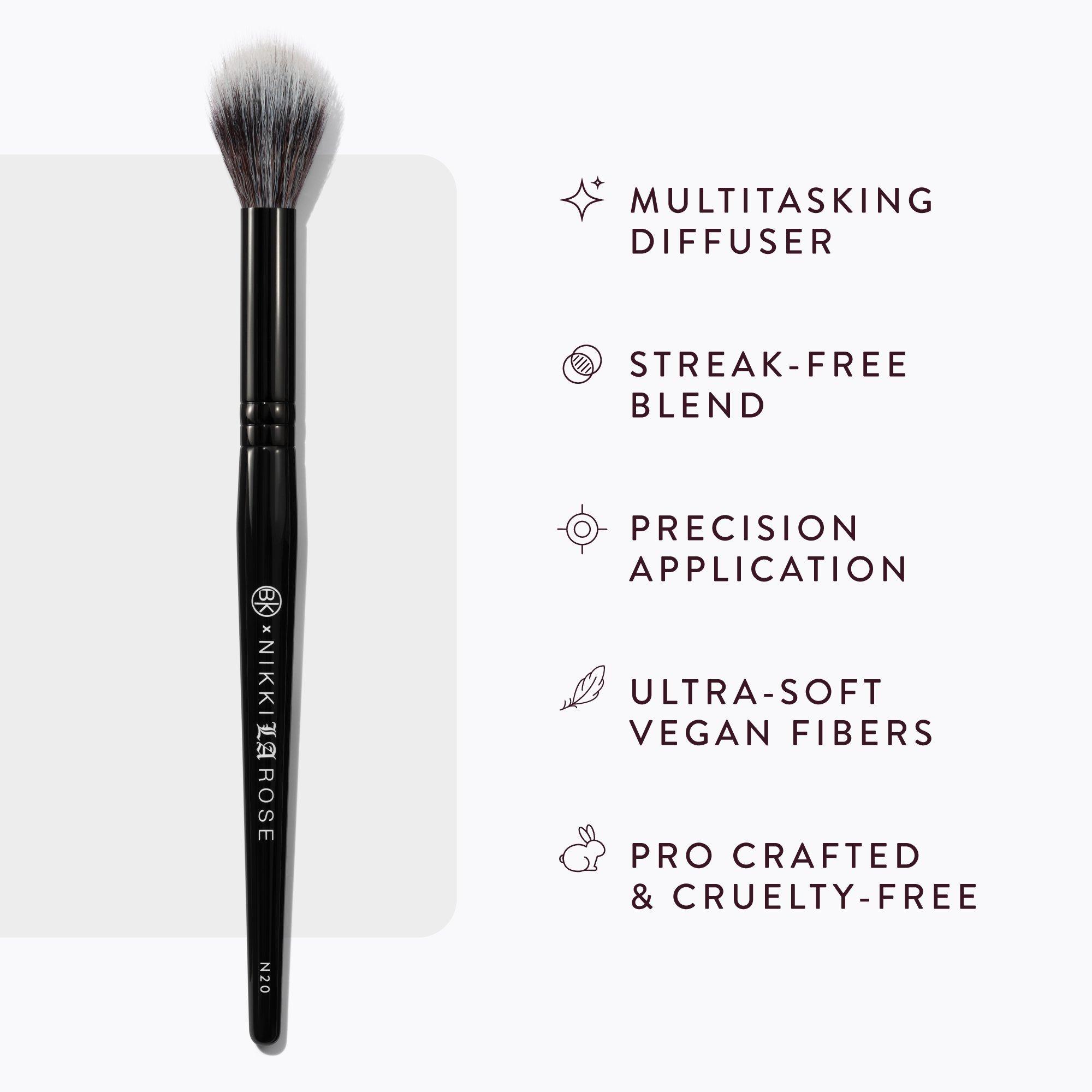 Кисть-диффузор для макияжа BK Beauty Nikki La Rose N20 Ultimate Diffuser — фото 3