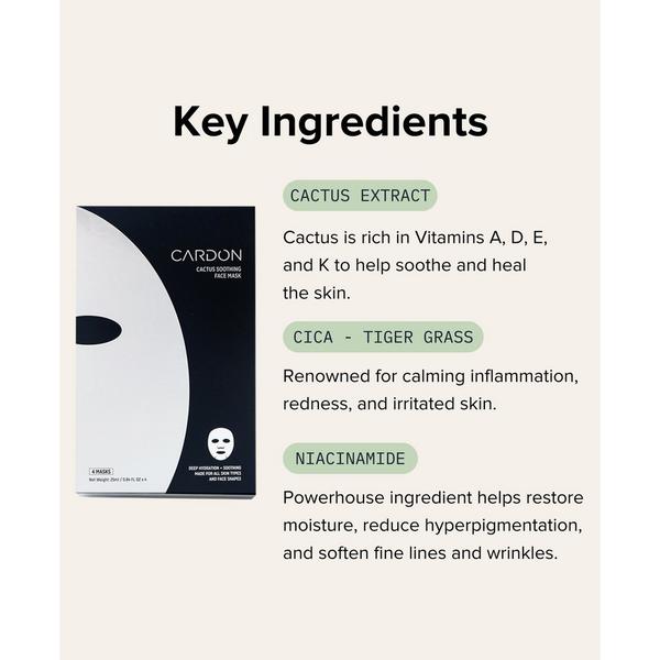 Cardon Skincare Cactus Soothing Sheet Mask #3