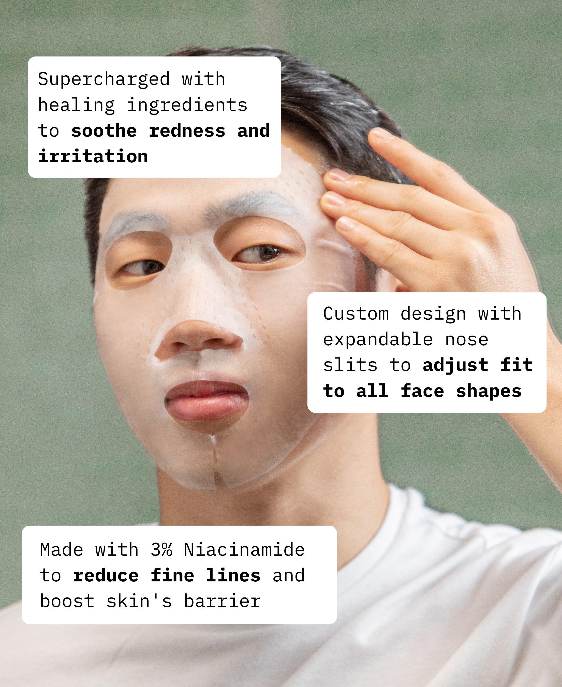 Успокаивающая тканевая маска Cardon Skincare с кактусом — фото 4