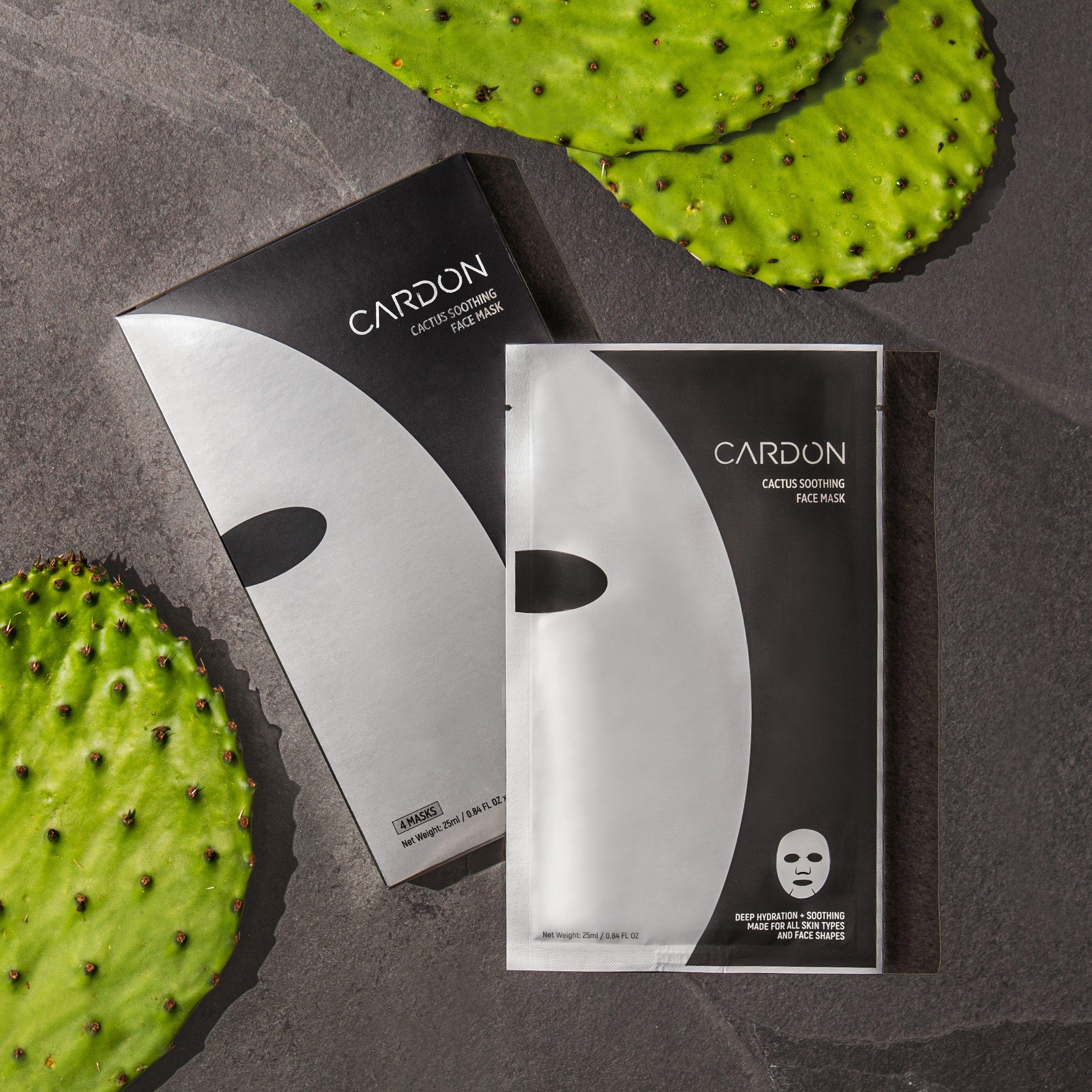 Успокаивающая тканевая маска Cardon Skincare с кактусом — фото 5
