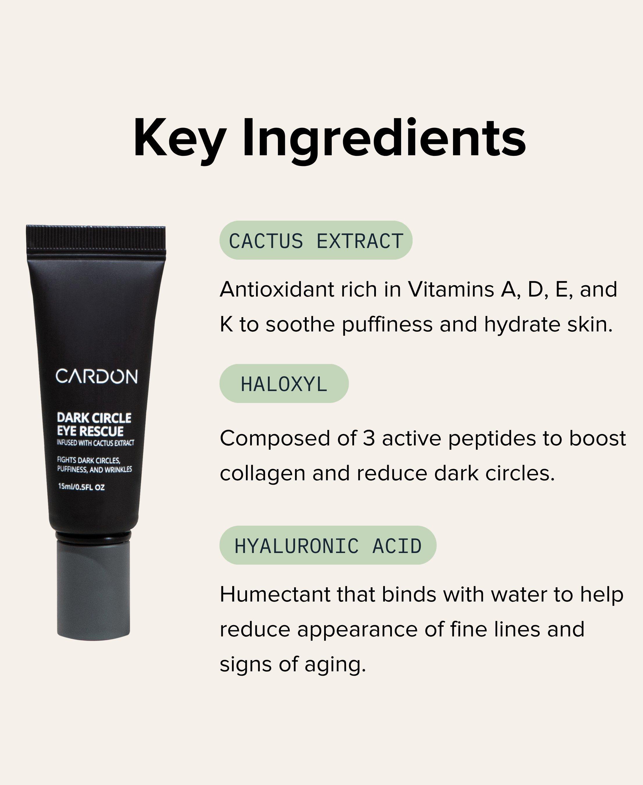 Средство для кожи вокруг глаз от тёмных кругов Cardon Skincare Dark Circle Eye Rescue — фото 3