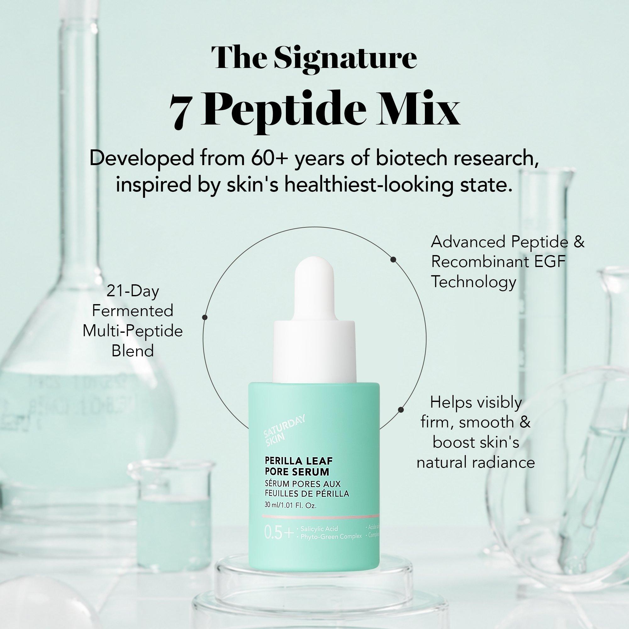 Сыворотка для сужения пор Saturday Skin с листьями периллы, центеллой и чайным деревом — фото 6