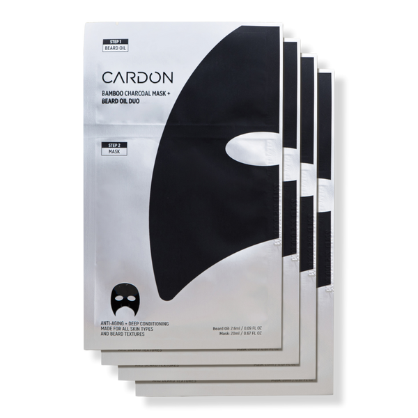 Cardon Skincare Bamboo Charcoal Mask + Beard Oil #1