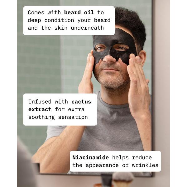 Cardon Skincare Bamboo Charcoal Mask + Beard Oil #3