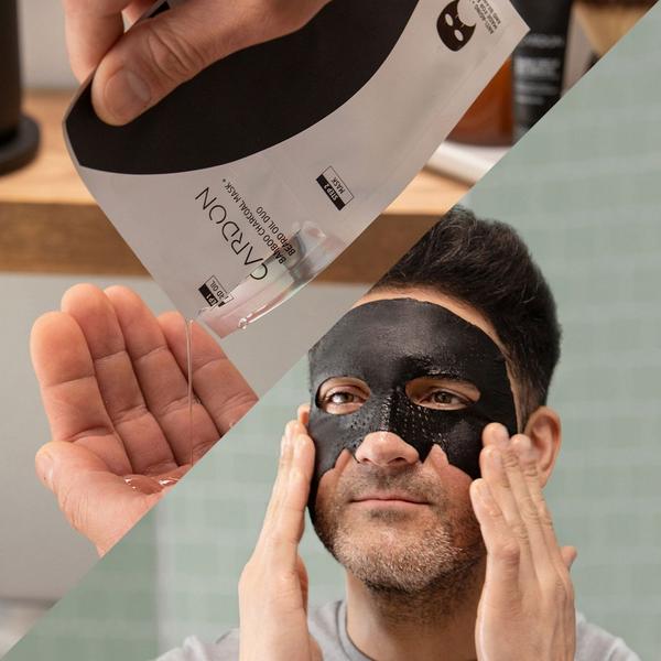 Cardon Skincare Bamboo Charcoal Mask + Beard Oil #4