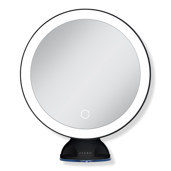 Zadro Lighted Wall Mounted Suction Cup Makeup Mirror with 10X Magnification #1