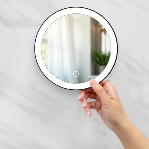 Zadro Lighted Wall Mounted Suction Cup Makeup Mirror with 10X Magnification #4