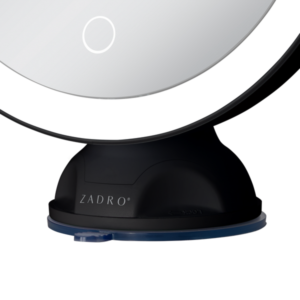 Zadro Lighted Wall Mounted Suction Cup Makeup Mirror with 10X Magnification #7