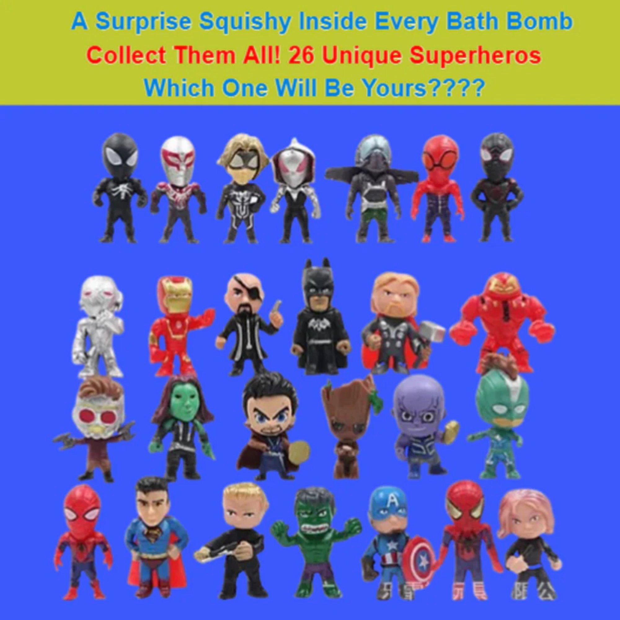 Подарочный набор бомбочек для ванны с игрушкой-сюрпризом Lovery Superhero — фото 3