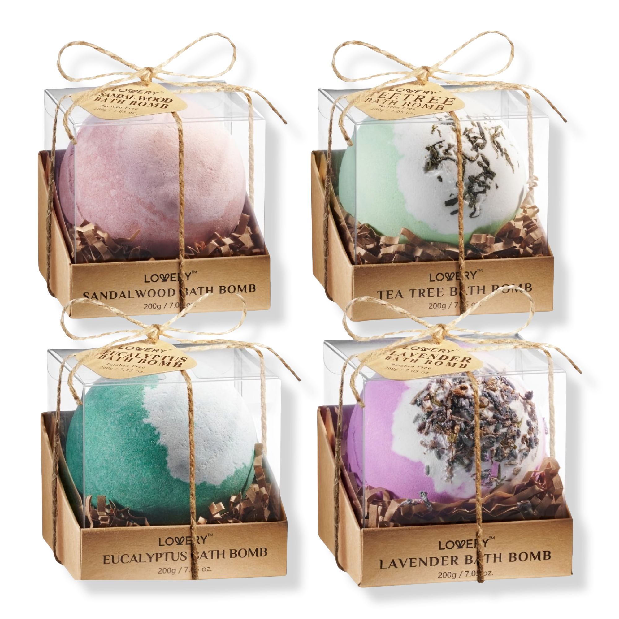Lovery Handmade Deluxe Bath Bomb Gift Set #1