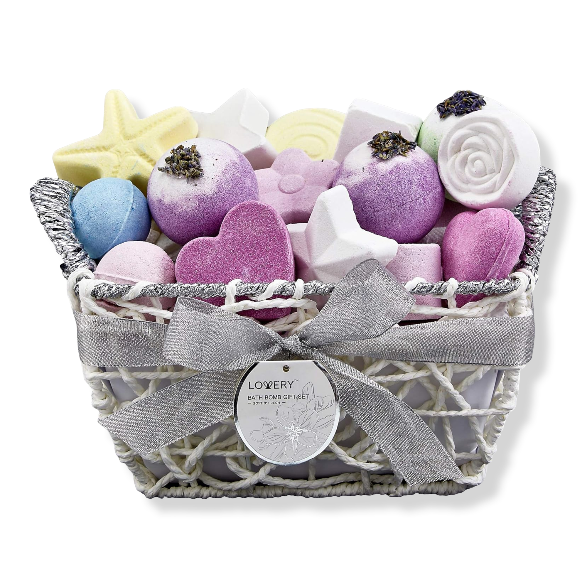 Lovery Bath Bombs Gift Set with Shea and Coco Butter #1