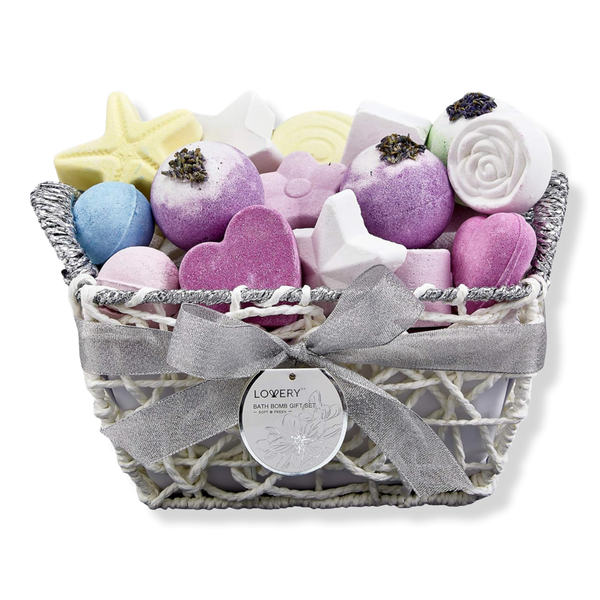 Lovery Bath Bombs Gift Set with Shea and Coco Butter #1
