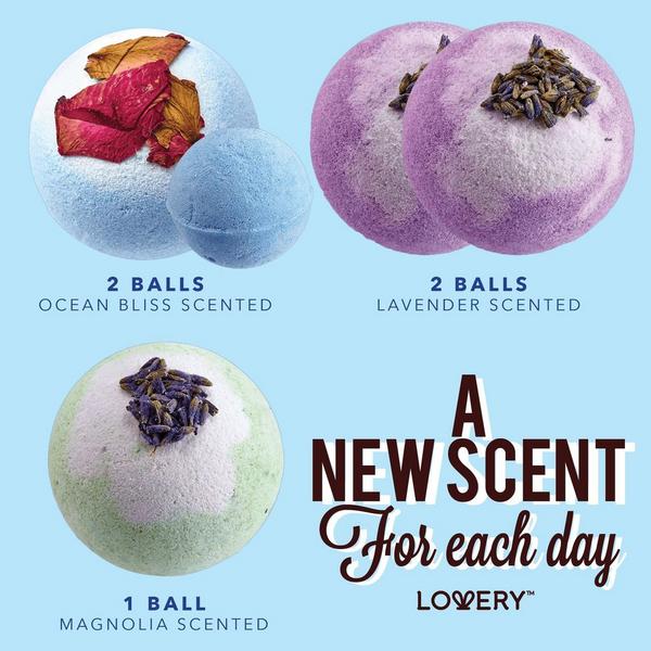 Lovery Bath Bombs Gift Set with Shea and Coco Butter #2