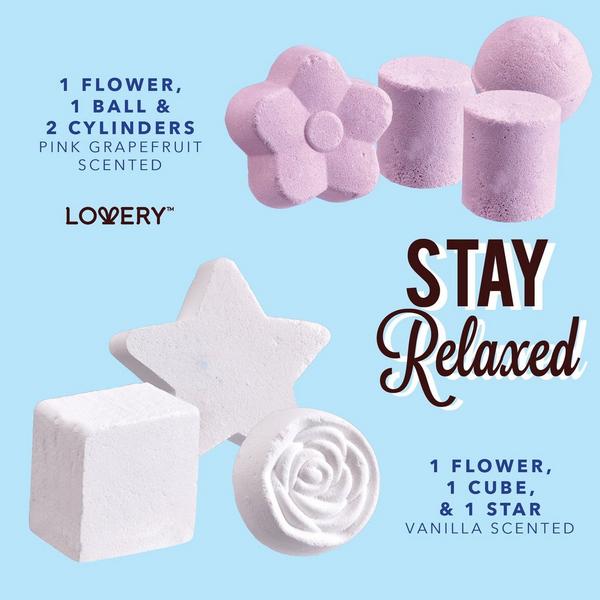 Lovery Bath Bombs Gift Set with Shea and Coco Butter #3