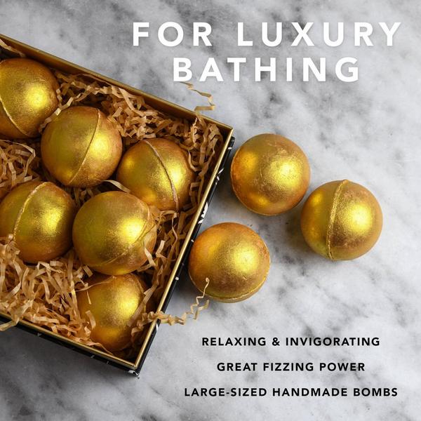 Lovery 24K Gold Bath Bombs Gift Box #6