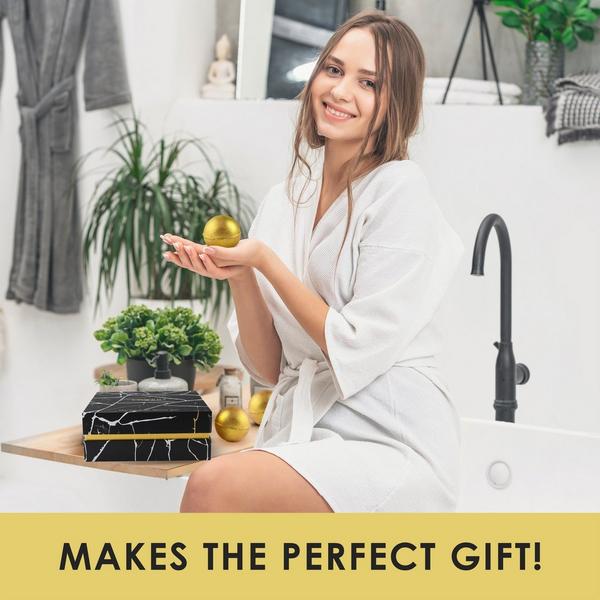 Lovery 24K Gold Bath Bombs Gift Box #7