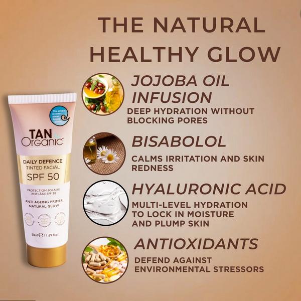 TanOrganic Tinted Facial SPF50 #5