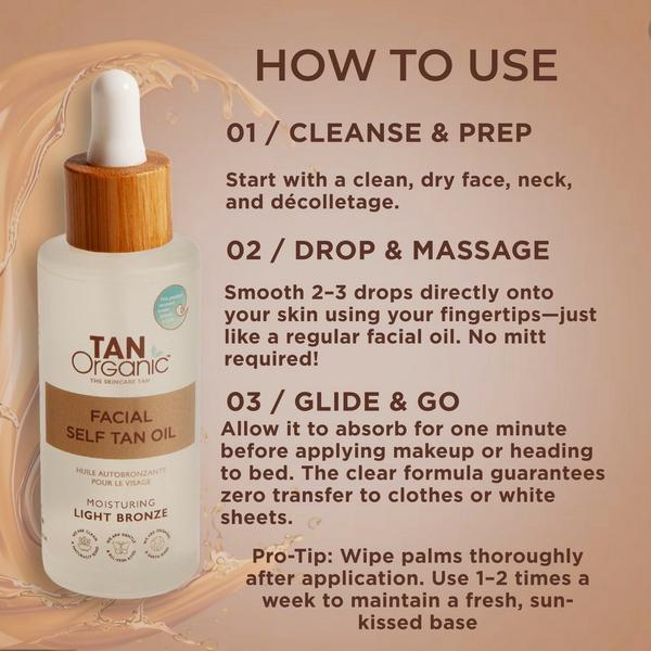 TanOrganic Moisturising Facial Self Tan Oil #5