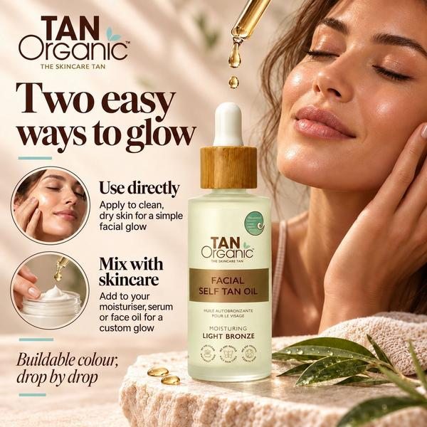 TanOrganic Moisturising Facial Self Tan Oil #8