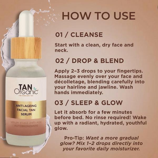 TanOrganic Anti-Ageing Facial Tan Serum #5