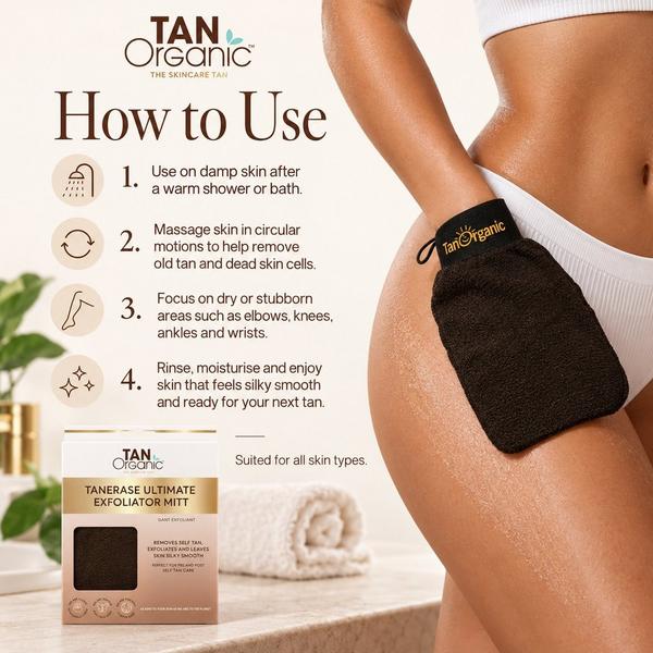 TanOrganic Tanerase Ultimate Exfoliator Mitt #4