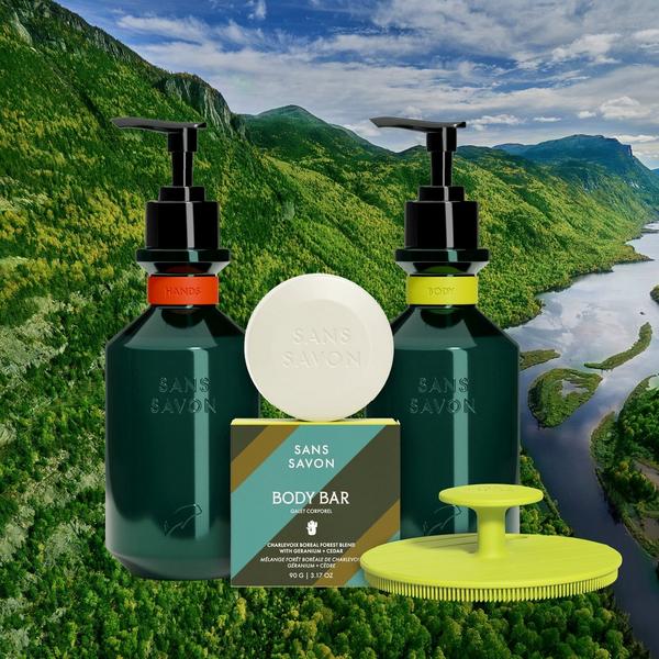 Sans Savon Starter Set Charlevoix Boreal Forest Blend #6