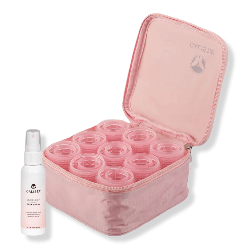Calista Heatless Rollers Short Set with Mini Spray