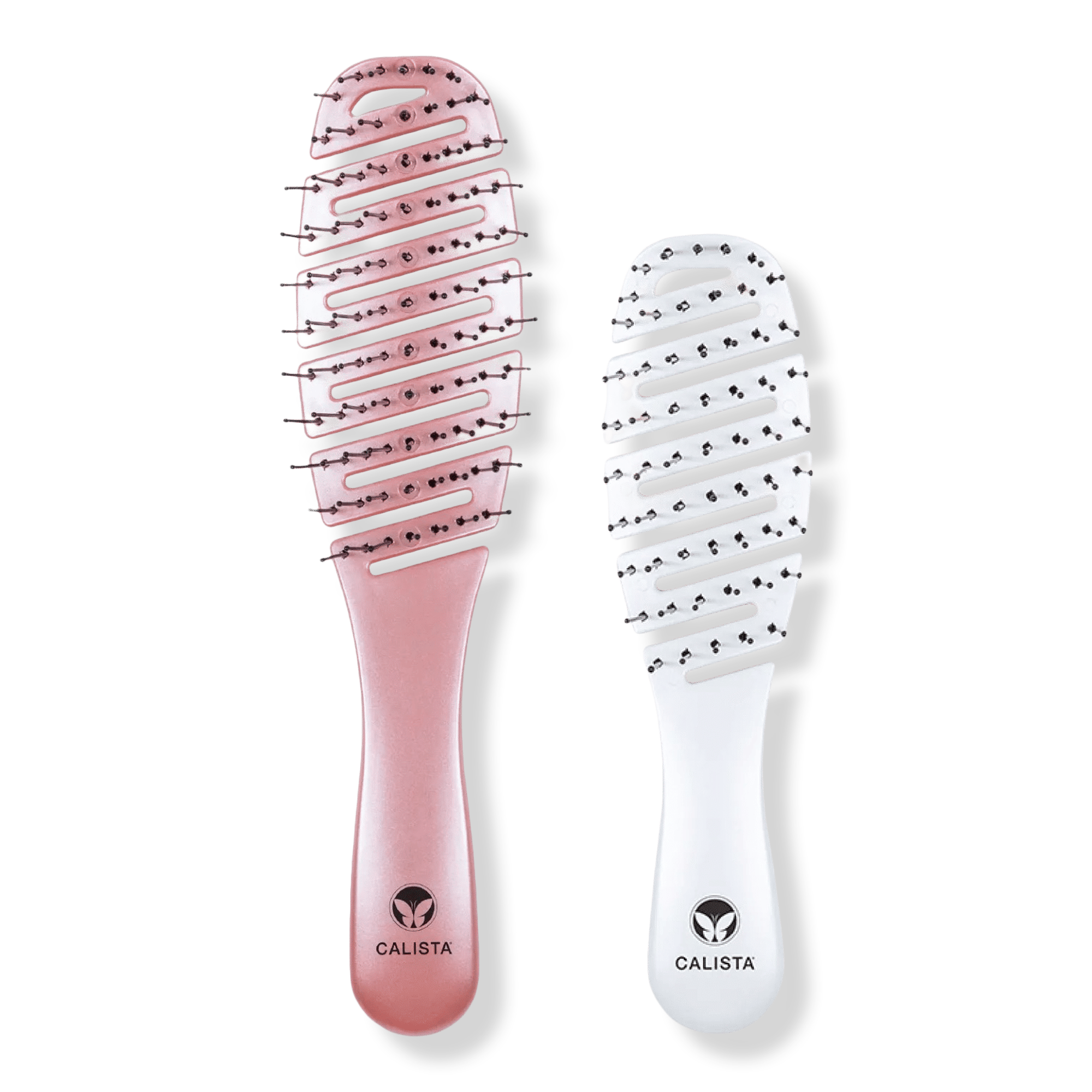 Calista Smoothie Detangling Brush Duo with Travel Mini Brush #1