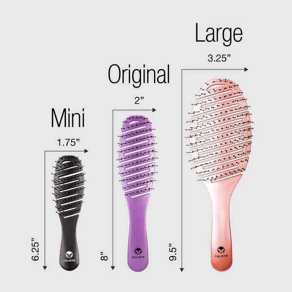 Calista Smoothie Detangling Brush Duo with Travel Mini Brush #4