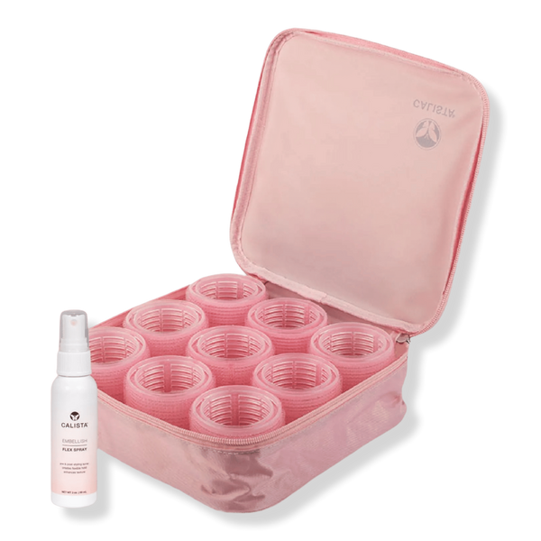 Calista Heatless Rollers Long Set with Mini Spray #1