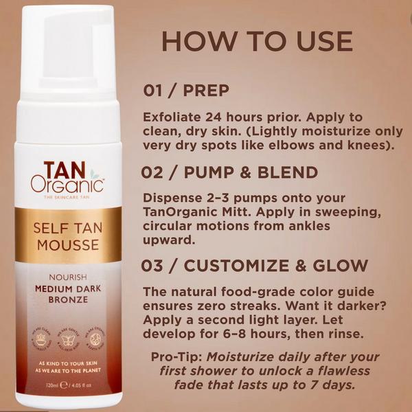 TanOrganic Self Tan Mousse #5