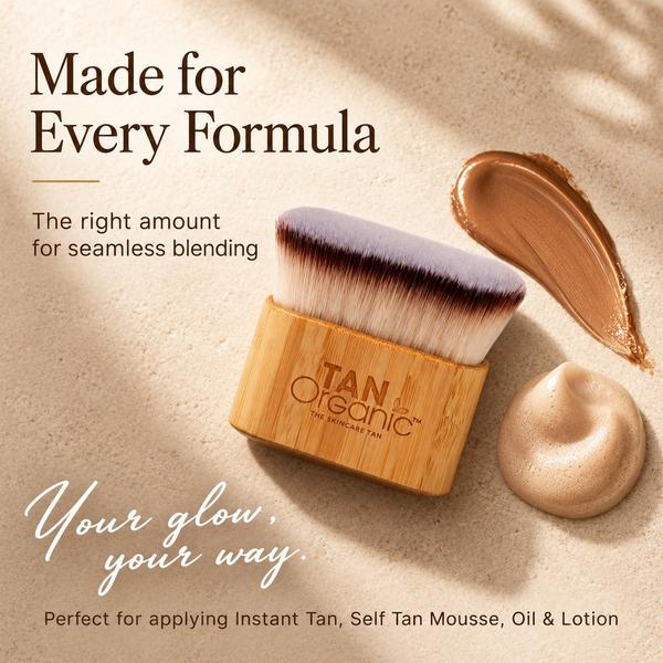 TanOrganic Kabuki Body Brush #4