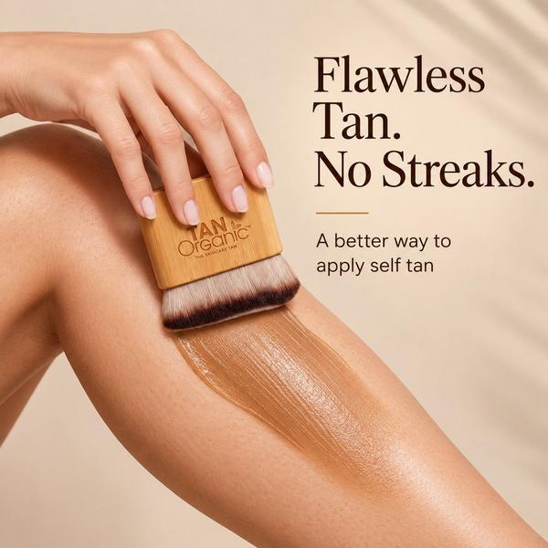 TanOrganic Kabuki Body Brush #6