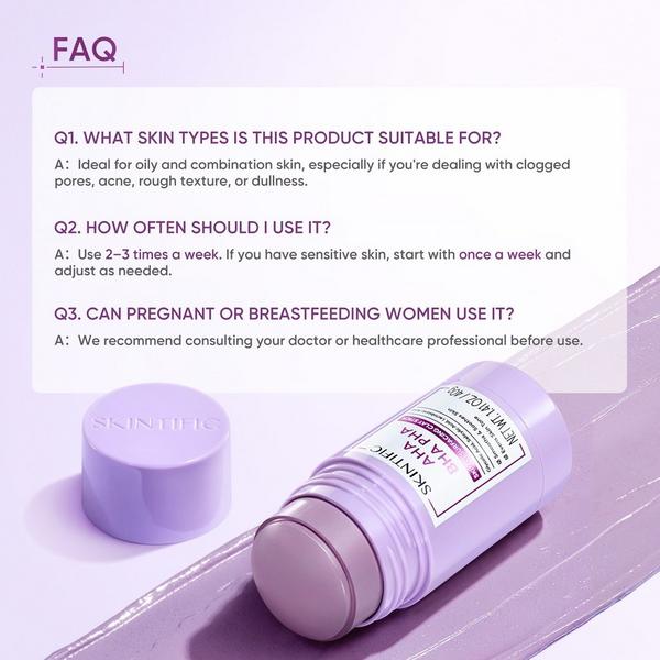 Skintific AHA BHA PHA Skin Resurfacing Clay Stick #8