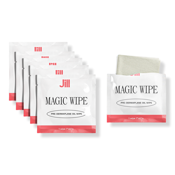 Jill Pre-Dermaplane Oil Magic Wipes #1
