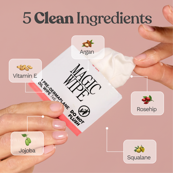 Jill Pre-Dermaplane Oil Magic Wipes #5