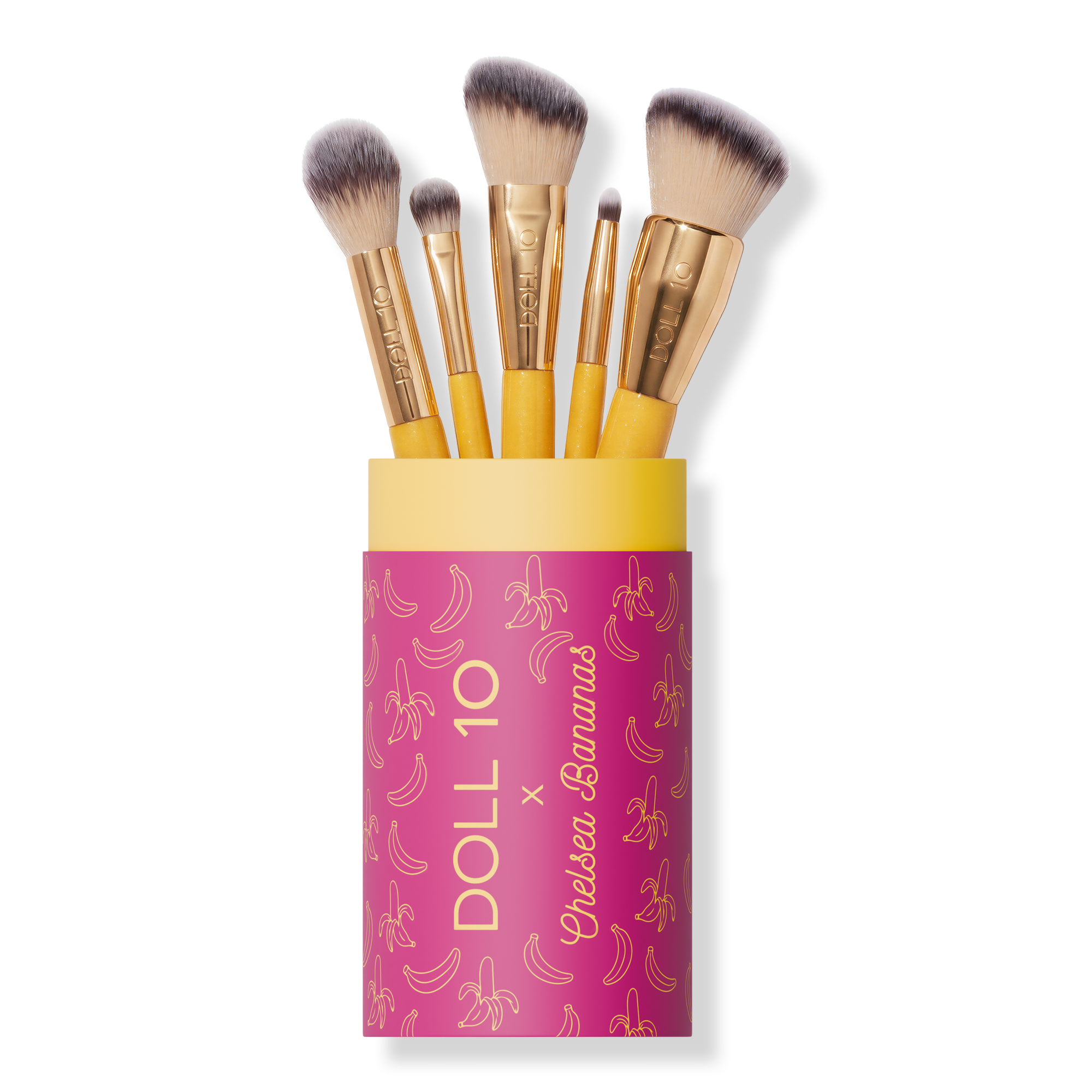 Doll 10 Chelsea Bananas x Doll 10 Totally Bananas Brush Collection #1