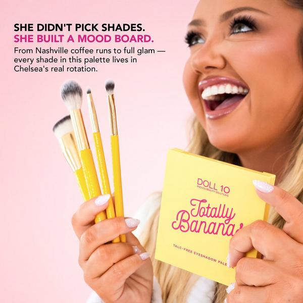 Doll 10 Chelsea Bananas x Doll 10 Totally Bananas Brush Collection #3