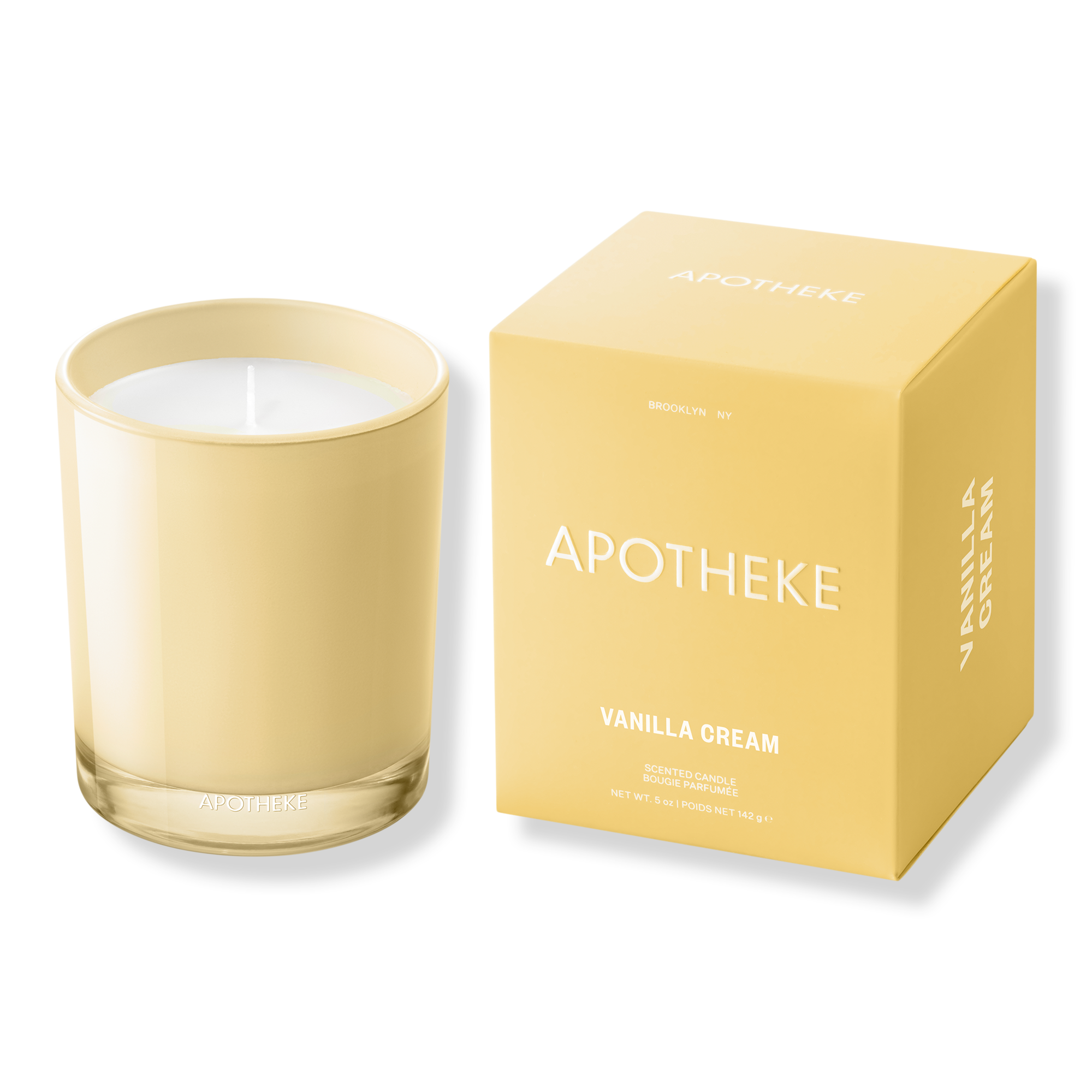 APOTHEKE Vanilla Cream Scented Candle #1
