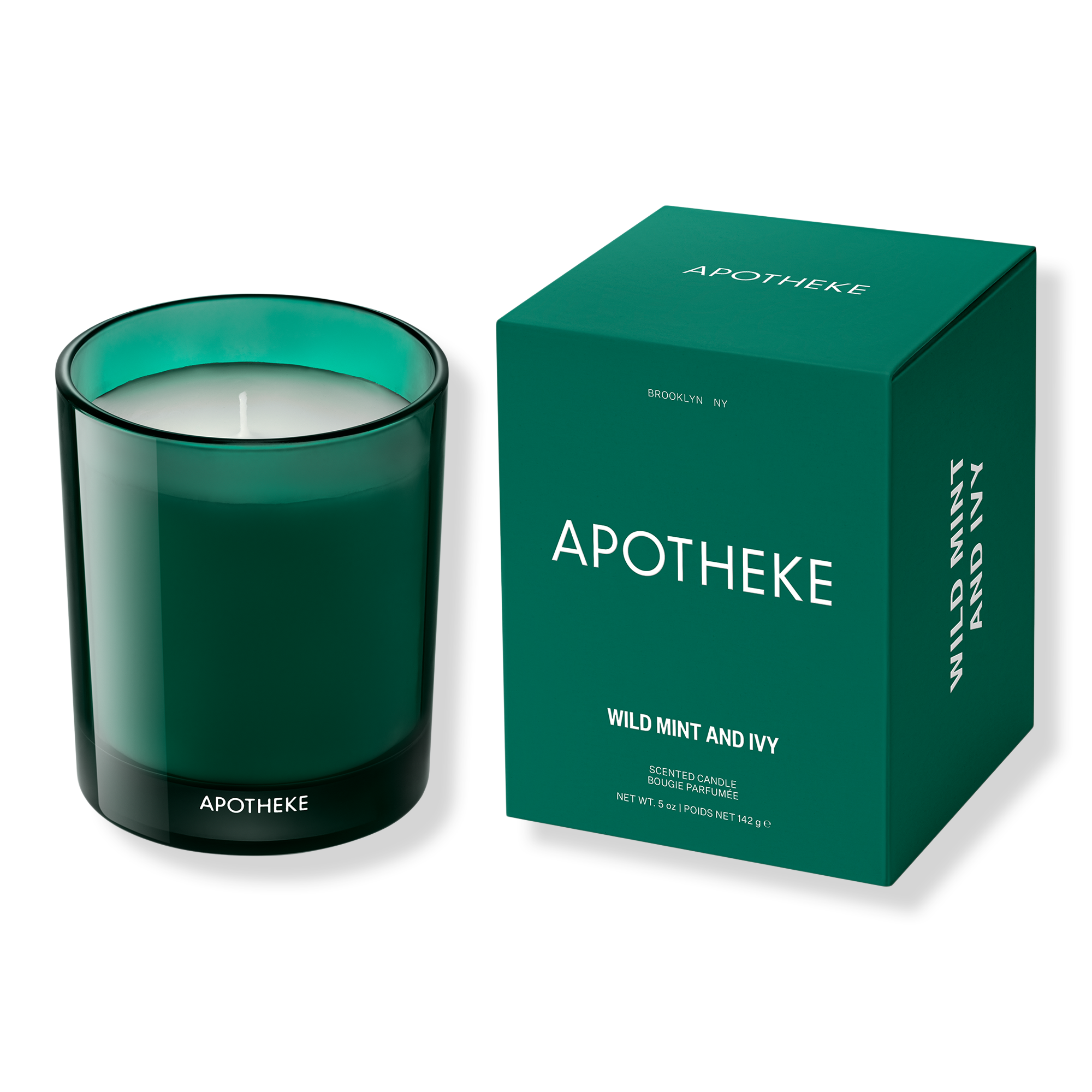 APOTHEKE Wild Mint and Ivy Petite Scented Candle #1